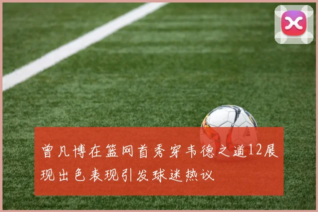 曾凡博在篮网首秀穿韦德之道12展现出色表现引发球迷热议
